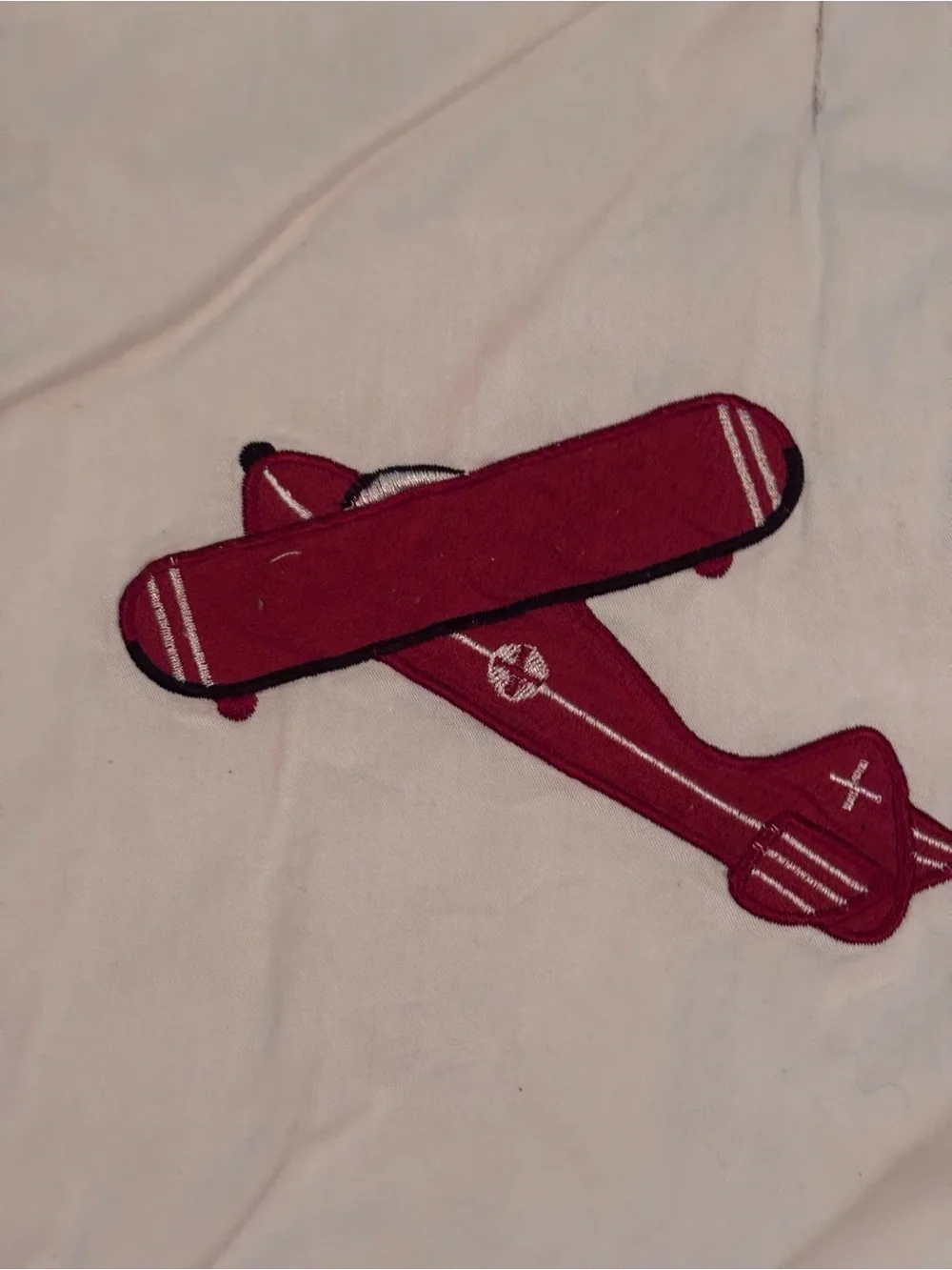Sweet Jojo Aviation Theme Appliqué Cotton Crib Baby Quilt/Comforter